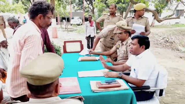 त्रिलोकपुर थाने में थाना समाधान दिवस का हुआ आयोजन 12 में से 6 का हुआ सफल निस्तारण