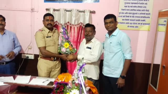 शहर पोलीस ठाण्याचे सहाय्यक पोलीस निरीक्षक भीमराव गायकवाड यांची वाढवना पोलीस स्टेशन येथे बदली