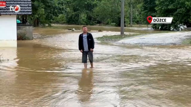 Dere Taştı, Köy Merkezi Sular Altında Kaldı