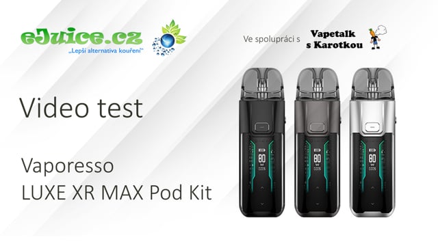 Vaporesso LUXE XR MAX Pod Kit 2800mAh Grey 1 ks