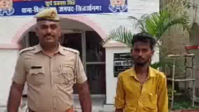 मारपीट के आरोपी अभियुक्त को त्रिलोकपुर पुलिस ने भनवापुर से किया गिरफ्तार भेजा न्यायालय