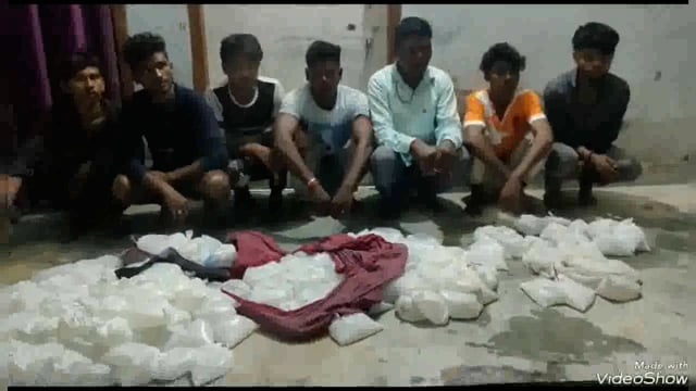 सिरदला पुलिस ने 162.5 लीटर महुआ शराब के साथ पांच मोटरसाइकिल किया जब तक 7 लोगों को भेजा न्यायालय