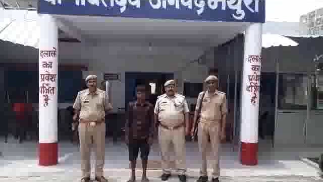 बलदेव थाना पुलिस ने गांव दगैटा  में हुई अधेड़ की मौत का किया खुलासा आरोपी को भेजा जेल शराब पिलाकर की हत्या