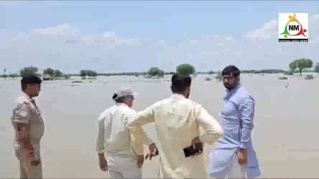 मांट पानीगांव रोड पर विधायक राजेश चौधरी ने किया दौरा, किसानों का हुआ नुकसानोंं का जाना हाल।