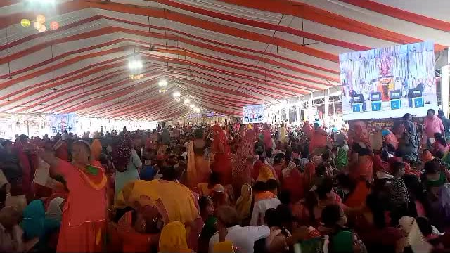 राजस्थान अलवर विशाल सप्ताह का आयोजन किया गया विशाल पांडाल लगाया गया 12 जुलाई 18 जुलाई को समापन हुआ लक्ष्मण सिंह पत्रकार