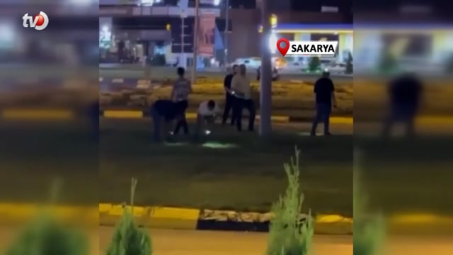 Sakarya’da Hareketli Gece Şehrin Göbeğinde Silahlar Peş Peşe Patladı