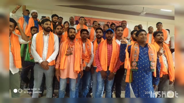 *बिकाश आनंद को बेलहर के युवा मोर्चा मंडल अध्यक्ष दूसरी बार किया मनोनीत*