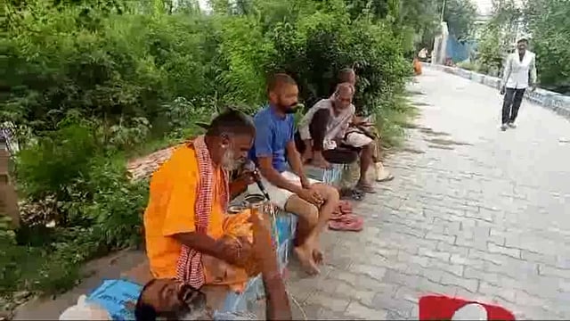 मथुरा गोकुल बैराज से लाइव 