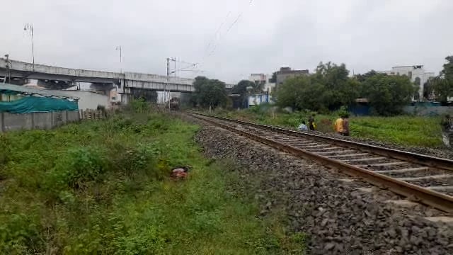 बिदर गेट रेल्वे रुळावर अशोक नगर येथील व्यक्तीचा मृतदेह आढळला