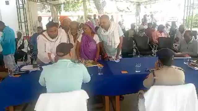 समाधान दिवस में कुल 9 मामले  में 4 का हुआ निस्तारण 5 के निस्तारण के लिए गठित की गई टीमे