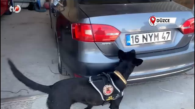 Narkotik Köpeğinden Kaçamadılar