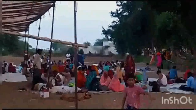 हरनौल गांव में ब्रज चौरासी कोस परिक्रमा कर रहे श्रद्धालुओ के लिए खाने पीने पर रहने की निशुल्क व्यवस्था की गई