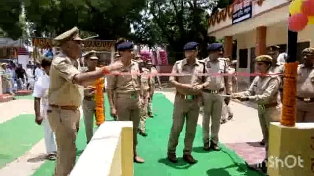 एसएसपी ने हनुमान वाटिका मीटिंग हॉल का उद्घाटन किया और सीसीटीवी कैमरा लगा अपराध को नियंत्रित करने में सहयोग की अपील की