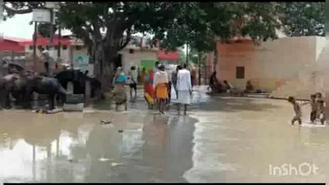 बाढ़ राहत शिविर में एक मासूम की तबियत बिगड़ने से मौत