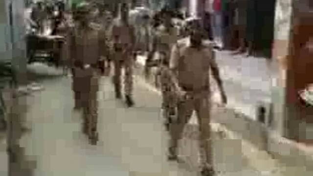 मोहर्रम पर्व के सातवीं के मौके पर निकलने वाले जुलूस रास्ते का थाना अध्यक्ष ने किया निरीक्षण सुरक्षा का लिया जायजा