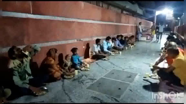 अखिल भक्ति योग फाउंडेशन के तत्वाधान में चल रहा विशाल मासिक भंडारा