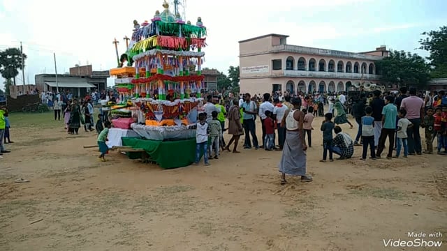 सिरदला प्रखंड के विभिन्न गांव में ताजिया मेले का आयोजन किया गया