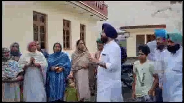 आप सरकार लोगों के फ्री राशन काट कर मुंह से निवाला छीना राजू खन्ना 