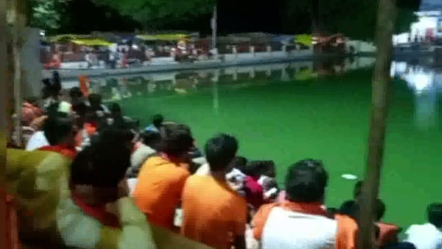 अखंडनगर के शिवधाम बेलवाई में बीती रात सरोवर में  स्नान करते समय दो कांवरियों की गहरे पानी में डुबोने से हुई मौत