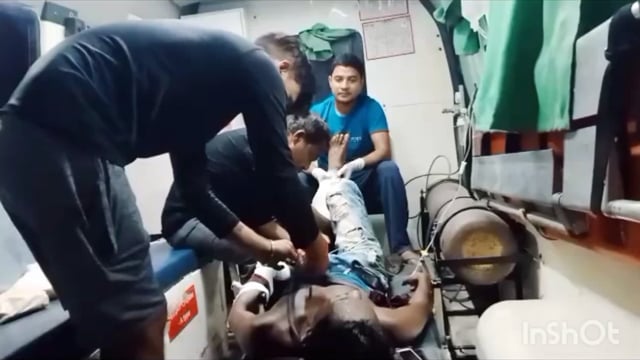 अखंडनगर में अज्ञात वाहन ने मारी टक्कर युवक गंभीर रुप से घायल 