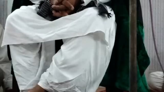 दुल्हीपुर हुसैनाबाद की जामा मस्जिद पर एक आजीमुशन जलसा जिक्रे सोहदा ए कर्बला की याद में मनाया गया