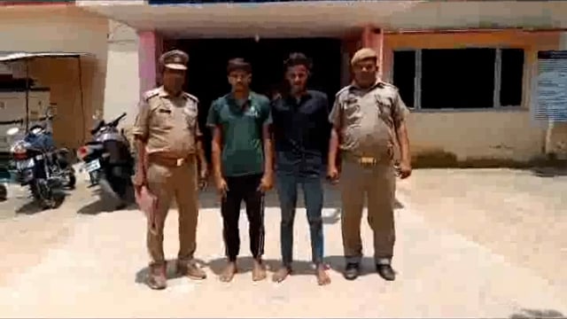 सोमना रोड से दो वांछित भक्तों को खैर पुलिस ने किया गिरफ्तार भेजा जेल