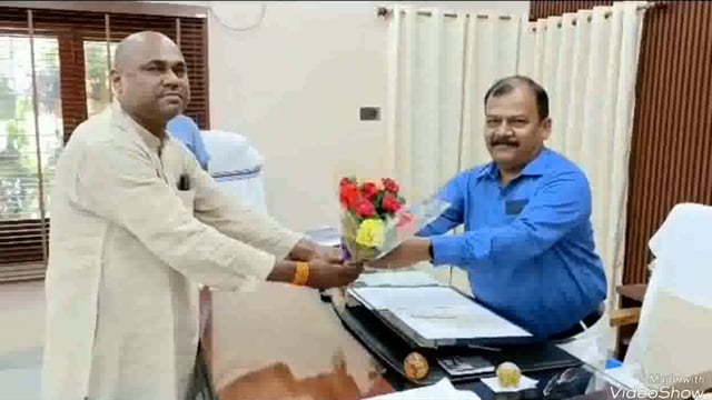 नवादा डीएम से मिले राजद जिला सचिव किया कई मुद्दों पर चर्चा