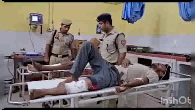 पूर्व विधायक के यहां हुई चोरी का हुआ खुलासा मुठभेड़ के दौरान 2 बदमाशों के लगी गोली जिला अस्पताल में भर्ती