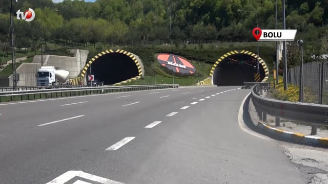 Bolu Dağı Tüneli’nin İstanbul İstikametinde Bakım Çalışması Yapılacak