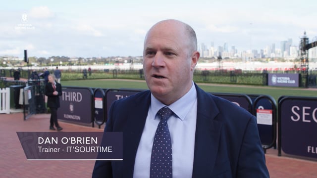 Danny O'Brien on It'sourtime winning Aurie's Star