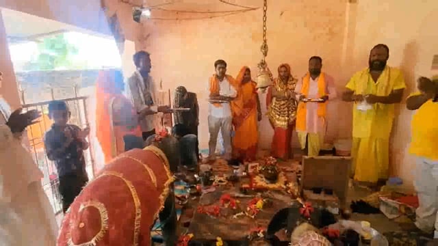 BJP जिला मंत्री अजय गुप्ता की अगुवाई में इंद्र भगवान को खुश करने के लिए बिस्कोहर में हुआ रामचरितमानस अखंड रामायण का पाठ