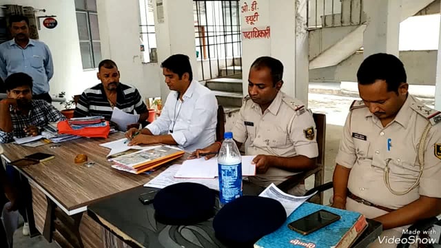 सिरदला व परना डाबर थाना में जनता दरबार आयोजित कर तीन मामलों का किया गया निष्पादन