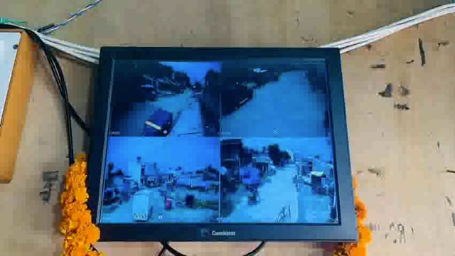 मिश्रौलिया पुलिस के निर्देश पर धनगढ़वा मांझेगाड़ा मंदिर मिठौवा गांव व चौराहे पर लगवाए गए 17 सीसीटीवी कैमरे