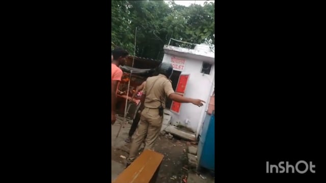 गुरु नानक चौकी के बगल मामूली विवाद को लेकर दुकानदार और ग्राहक के बीच हुआ झगड़ा मौके पर पहुंची पुलिस