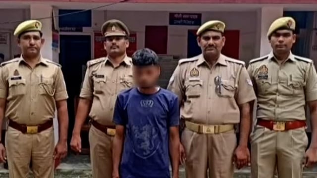 हत्या आरोपी अभियुक्त को मिश्रौलिया पुलिस ने भपसी टोला नवडीहवा से किया गिरफ्तार