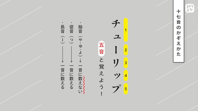 俳句のいろは