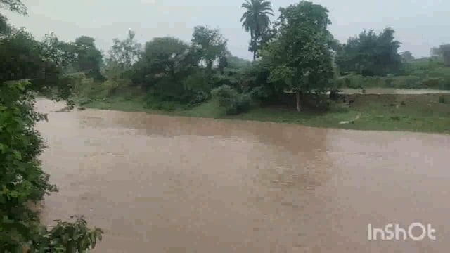 लगातार दो दिन से बारिश होने पर नदियों का जलस्तर बढ़ा, किसानों में फसल उपजाऊ को लेकर हलचल