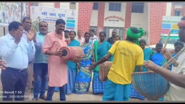 बसंतराय प्रखंड मुख्यालय में 9 अगस्त को विश्व  आदिवासी दिवस धूमधाम से मनाया गया