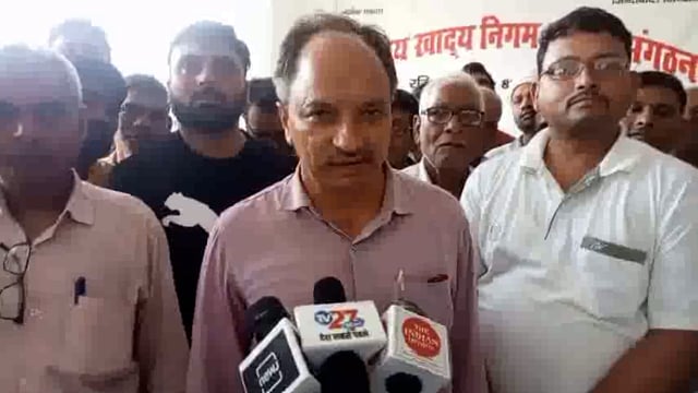 असेगा में भारतीय खाद्य निगम श्रमिक संगठन के श्रमिकों की हुई महत्वपूर्ण वैठक