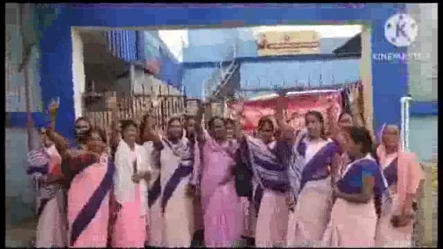 हड़ताल पर डटी आशा कार्यकर्ताओं ने गर्भवति महिलाओं की शिविर को किया बाधित