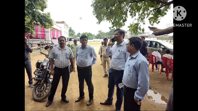 एडीएम ने स्वतंत्रता दिवस मुख्य समारोह स्थल का किया निरीक्षण