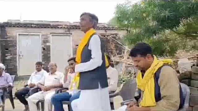 सुहेलदेव भारतीय समाज पार्टी ने लगाया जन चौपाल, नीतियों के प्रति किया जागरूक