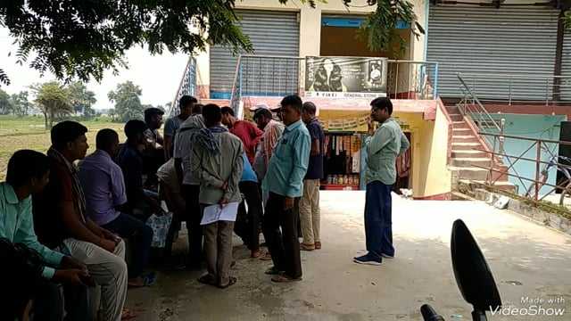 सांढ़ मंझगावां पंचायत के किसानों को आकस्मिक फसल मक्का बीज का वितरण निशुल्क किया गया