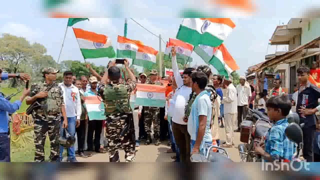 *एसएसबी जवानों ने नक्सल प्रभावित क्षेत्रों में हर घर तिरंगा कार्यक्रम को बनाया सफल*