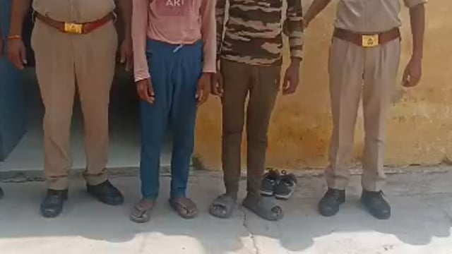 कानपुर देहात थाना सिकंदरा पुलिस ने दो चोरों को किया गिरफ्तार