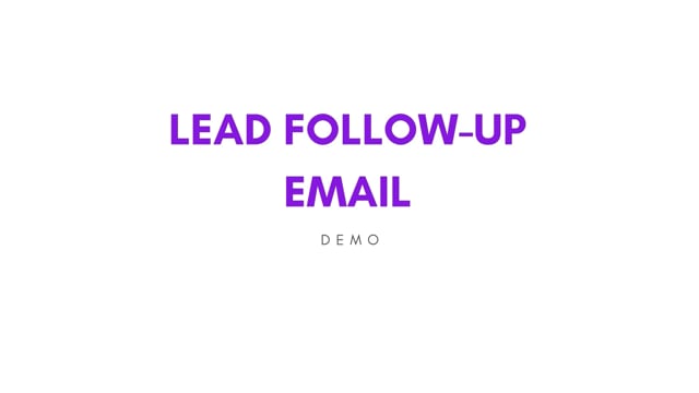 Generate Lead Emails. Automate Nurturing.