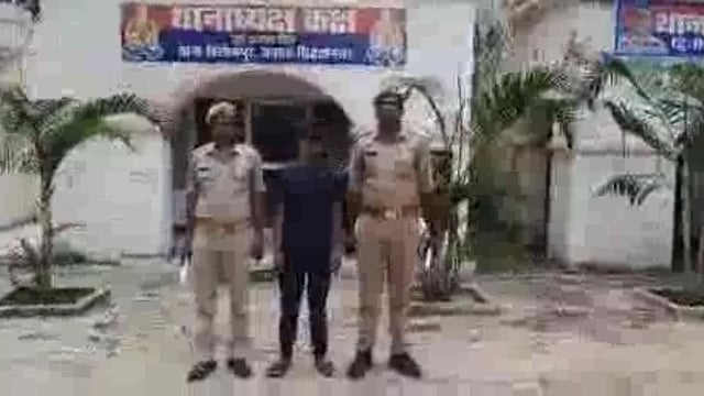 अपहरण के आरोपी अभियुक्त को त्रिलोकपुर पुलिस ने नकथर देवरिया से किया गिरफ्तार
