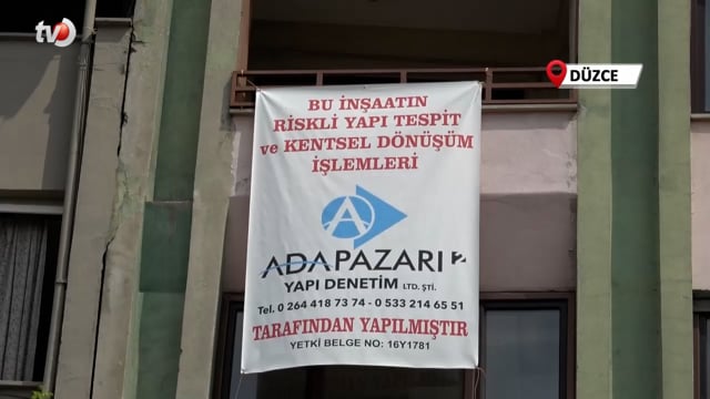 Riskli Bina Sahiplerine Çağrı