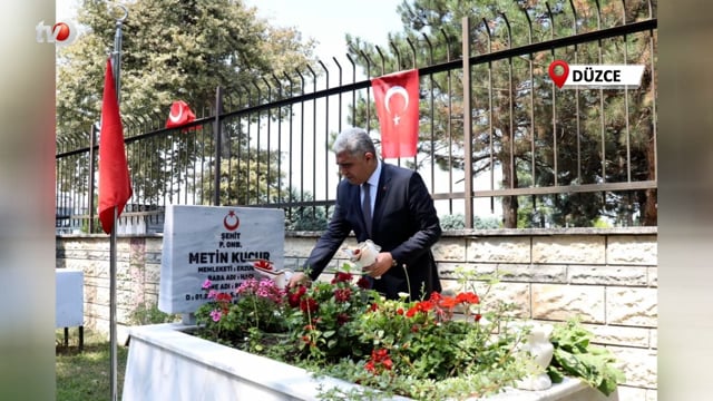 Vali Aslan’ın İlk Ziyareti Şehitlik Oldu