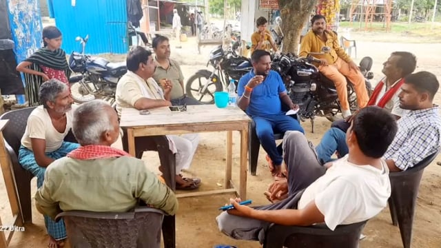 नगर पंचायत बिस्कोहर अध्यक्ष अजय गुप्ता ने नगर के विभिन्न स्थानों का किया दौरा समस्या को लेकर लोगों के साथ की बैठक